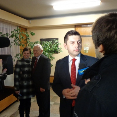 09.02.2013 r. L. Miller w Stalowej Woli