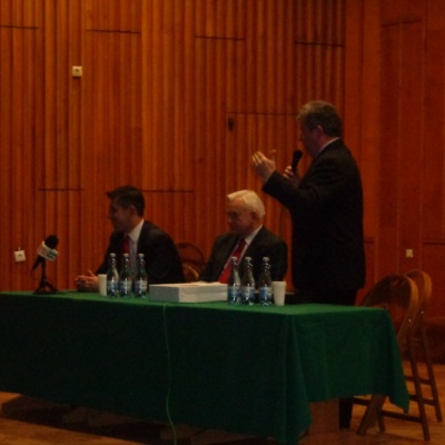 09.02.2013 r. L. Miller w Stalowej Woli